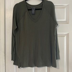 Chelsea & Theodore Waffle Knit Long Sleeve